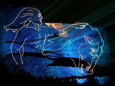 legends in light laser show crazy horse