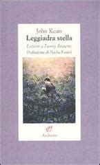 Full Download Leggiadra Stella Lettere A Fanny Brawne 