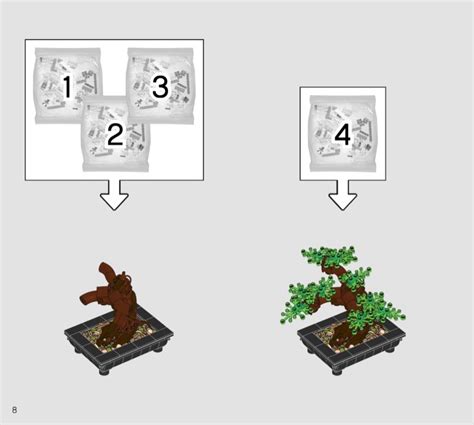 Lego Bonsai Instructions