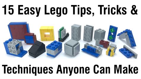Lego Building Tips And Tricks Lego Engineering