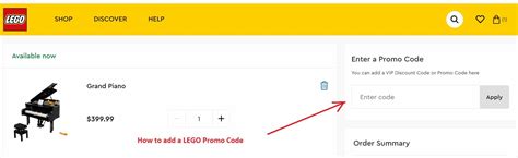 Lego Catalog Promo Code