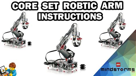 lego mindstorms ev3 robot arm building instructions pdf
