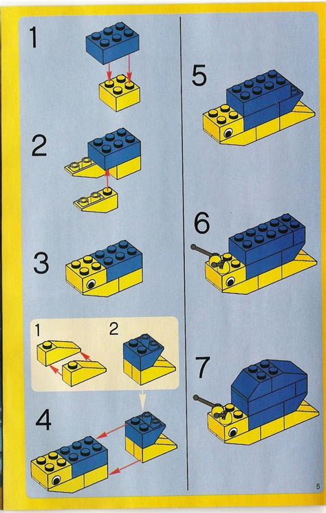 Read Lego Instruction Guides 