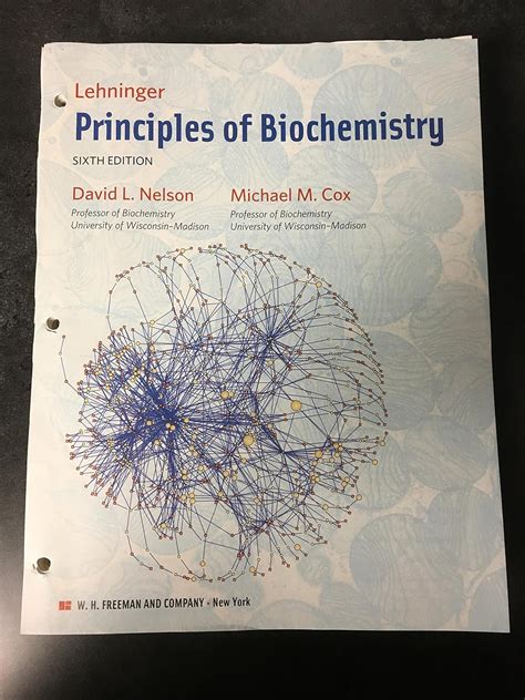 Read Online Lehninger Principles Of Biochemistry 6Th Edition Amazon 