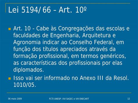Lei 5194 66