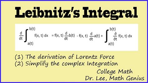 Leibnitz Theorem Formula