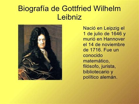 leibniz biografie