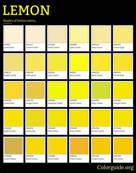 lemon color
