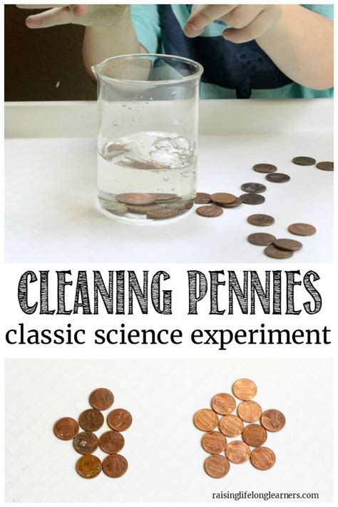 Lemon Penny Polish Easy Science Experiment Science Fun Shiny Penny Science Experiment - Shiny Penny Science Experiment