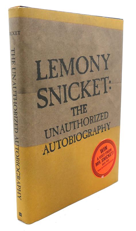 lemony snicket autobiography