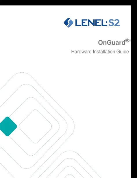 lenel 3300 installation manual