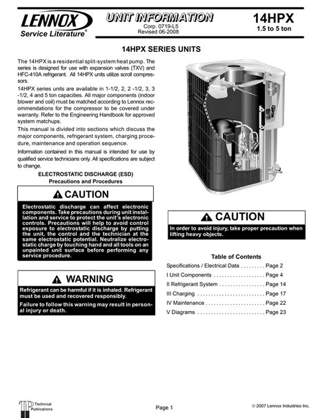 Read Online Lennox Heat Pump Manual 