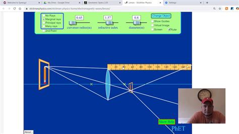 Lenses Virtual Lab Using Phet Geometric Optics Answers