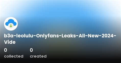 leolulu leaked onlyfans