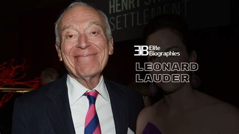 leonard alan lauder biography