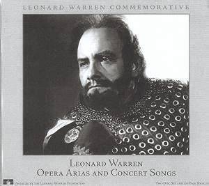 leonard warren american baritone opera biography