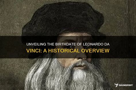 leonardo da vinci born date