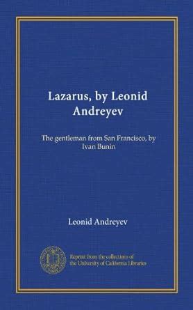 leonid andreyev lazarus and the rich