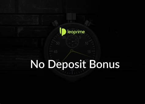 leoprime no deposit bonus Array