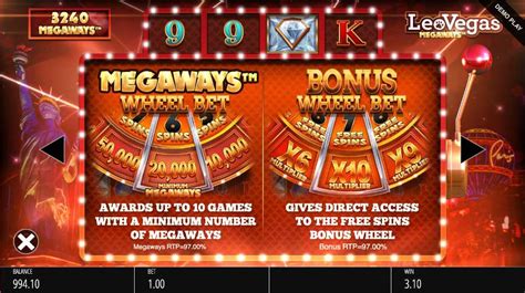 leovegas megaways slot udfk france