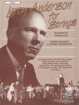 leroy anderson for strings viola