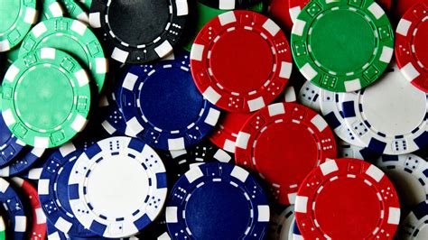 les jetons de poker du casino