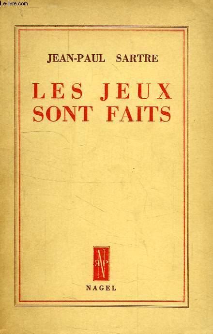 Download Les Jeux Sont Faits By Jean Paul Sartre Maoyeore 