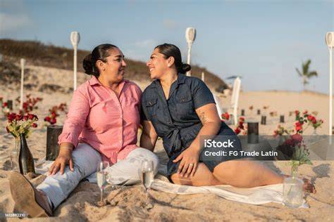 lesbian nude beach