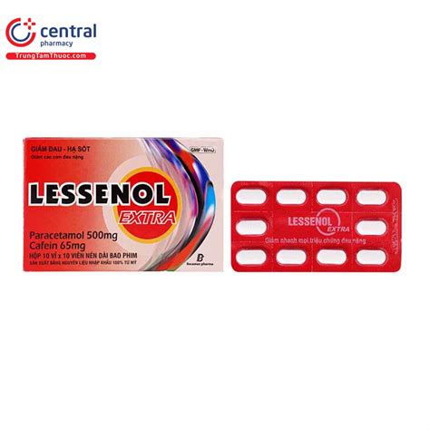 lessenol | Vin nn Lessenol 500mg gim au h