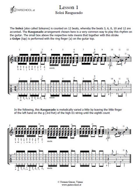 Lesson 1 Guitarschool24 5 Sentences About Guitar - 5 Sentences About Guitar