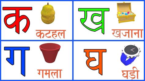Lesson 1 Hindi Kha Letter Words - Hindi Kha Letter Words