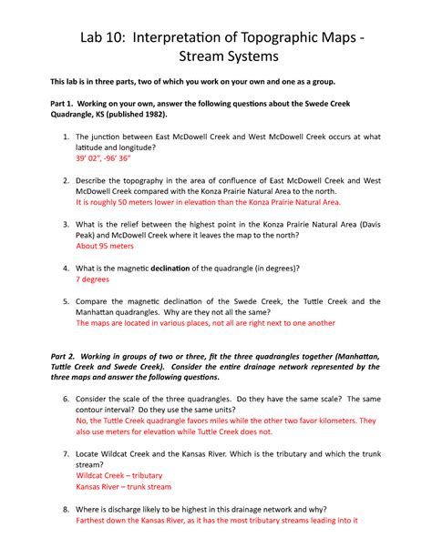Lesson 10 Interpretation Exercise