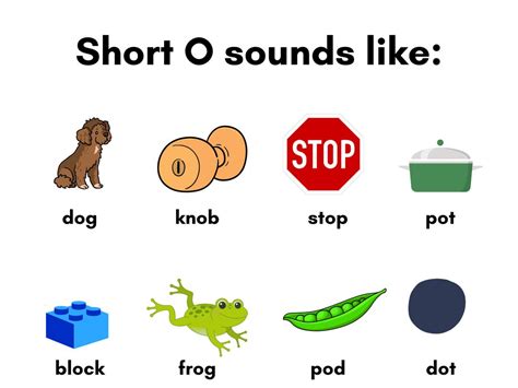 Lesson 10 Short Vowel O Ob Op 4 Ob Sound Words With Pictures - Ob Sound Words With Pictures