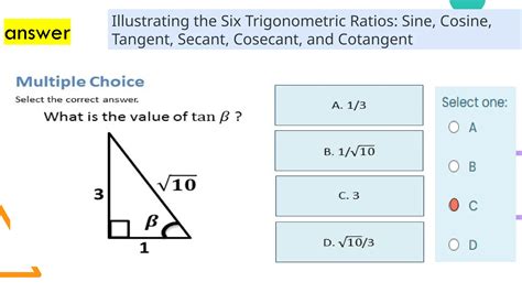 Lesson 12 1 Trigonometric Ratios Answers