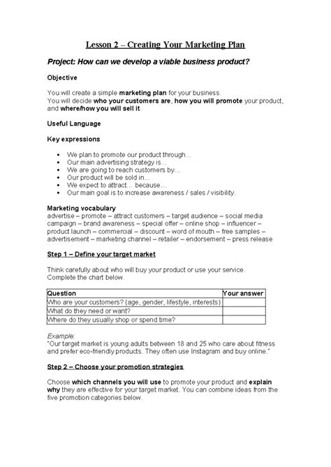 lesson 2 creating a company