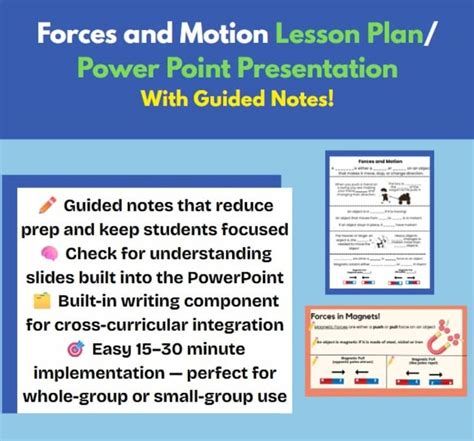 Lesson 2 Forces And Motion 5th Macmillan