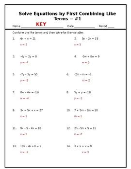 Lesson 3 Solving One Variable Equations 8th Grade 7th Grade Multi Step Equations - 7th Grade Multi Step Equations