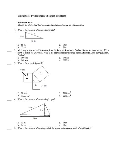 Lesson 7 Pythagorean Theorem And Volume 8th Grade Pythagorean Theorem Activity 8th Grade - Pythagorean Theorem Activity 8th Grade