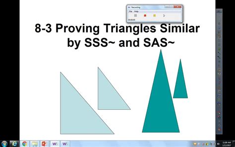 Lesson 8 3 Proving Triangles Similar