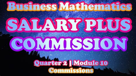 Lesson Calculating Commissions Business Math Learning Commission Math - Commission Math