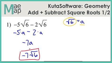 Lesson Explainer Adding And Subtracting Square Roots Nagwa Addition Of Square Roots - Addition Of Square Roots