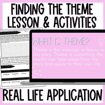 Lesson For Identifying Theme