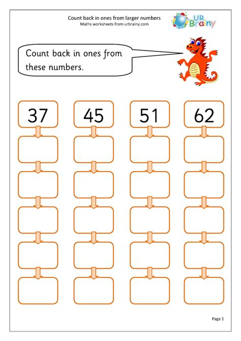 Lesson Overview Counting Back In Ones To Subtract Count Back To Subtract - Count Back To Subtract