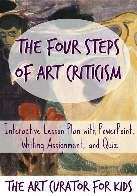 Lesson Plan Art Criticism For Elementary Incredible Art Art Criticism Worksheet - Art Criticism Worksheet