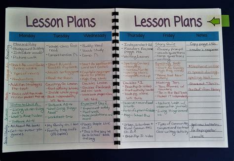 Lesson Plan Book