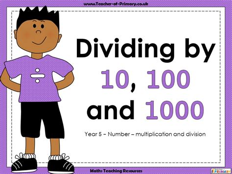 Lesson Plan Dividing By 10 And 100 Nagwa Lesson Plan For Division - Lesson Plan For Division