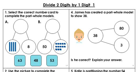 Lesson Plan Dividing Two Digit Numbers By One Long Division Lesson Plans - Long Division Lesson Plans