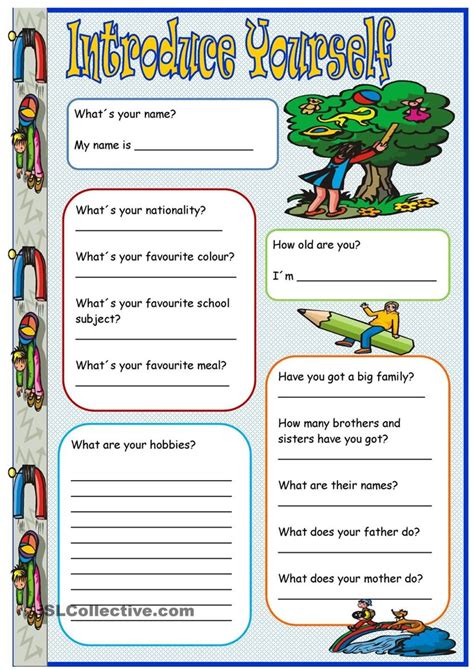 Lesson Plan Introducing Yourself