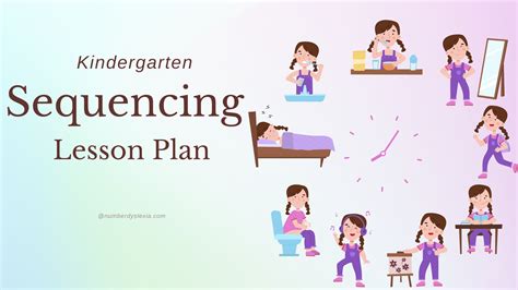 lesson plan kindergarten sequencing the napping house
