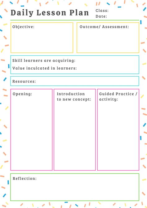 Lesson Plan Template Ks1   Blank Lesson Plan Templates Primary Resources Twinkl - Lesson Plan Template Ks1